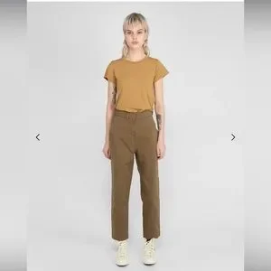Margaret Howell｜CHINO PANTS (MHL Tab Waist Tapered Trou Margaret Howell MHL Tab Waist Tapered Drill Lead Trouser